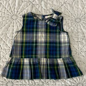 Crewcuts Tartan Top